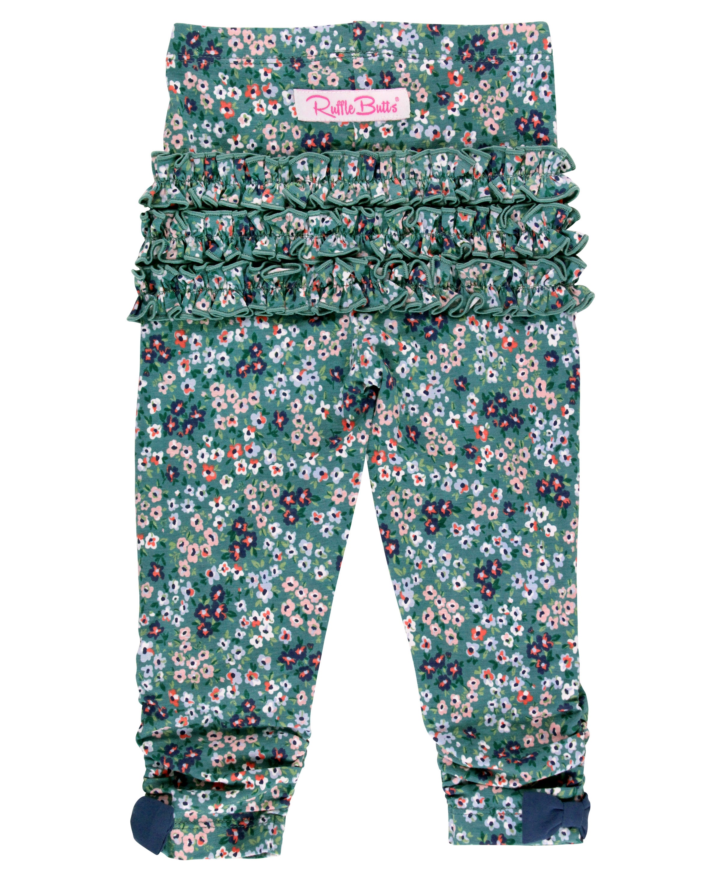 BABY RUCHED LEGGINGS MAJESTIC MEADOW