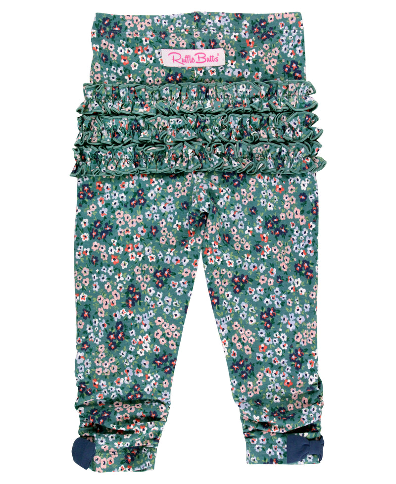 BABY RUCHED LEGGINGS MAJESTIC MEADOW