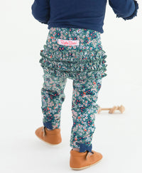 BABY RUCHED LEGGINGS MAJESTIC MEADOW