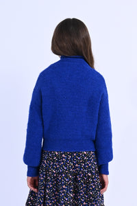 TWEEN COBALT SWEATER