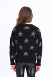 TWEEN BLACK STAR SWEATER