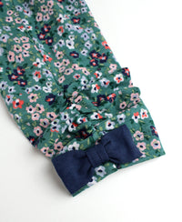 GIRLS RUCHED BOW LEGGINGS MAJESTIC MEADOW