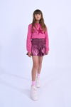 TWEEN PINK SMOCKED WAIST FLOUNCE SHORT