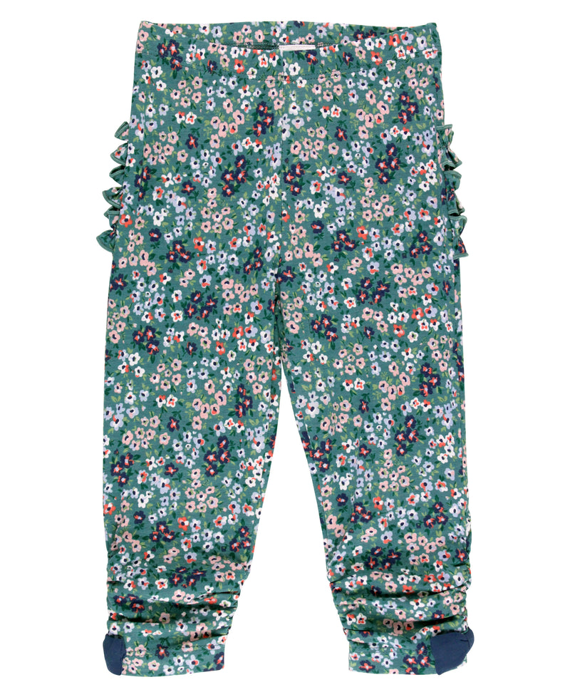 BABY RUCHED LEGGINGS MAJESTIC MEADOW