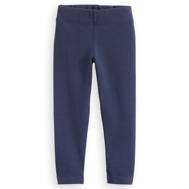NAVY JERSEY LEGGINGS