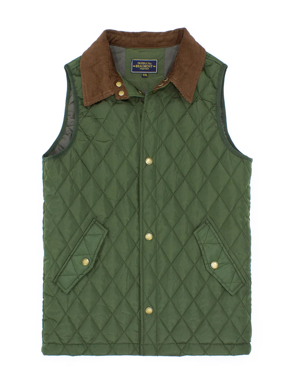 LD BEAUMONT VEST OLIVE