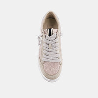 PAZ CHAMPAGNE GLITTER KIDS SNEAKER