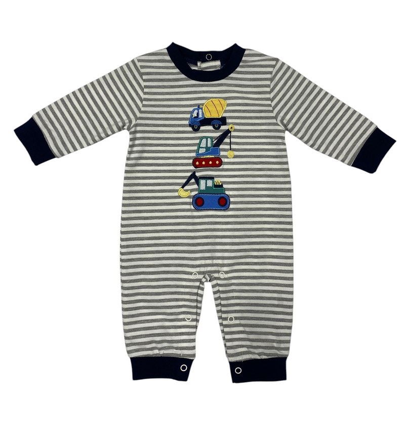 CONSTRUCTION BOYS ROMPER