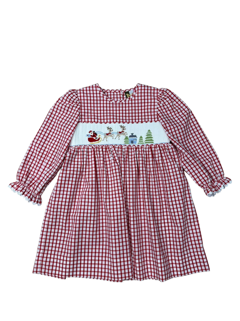 SANTA’S COMING L/S DRESS