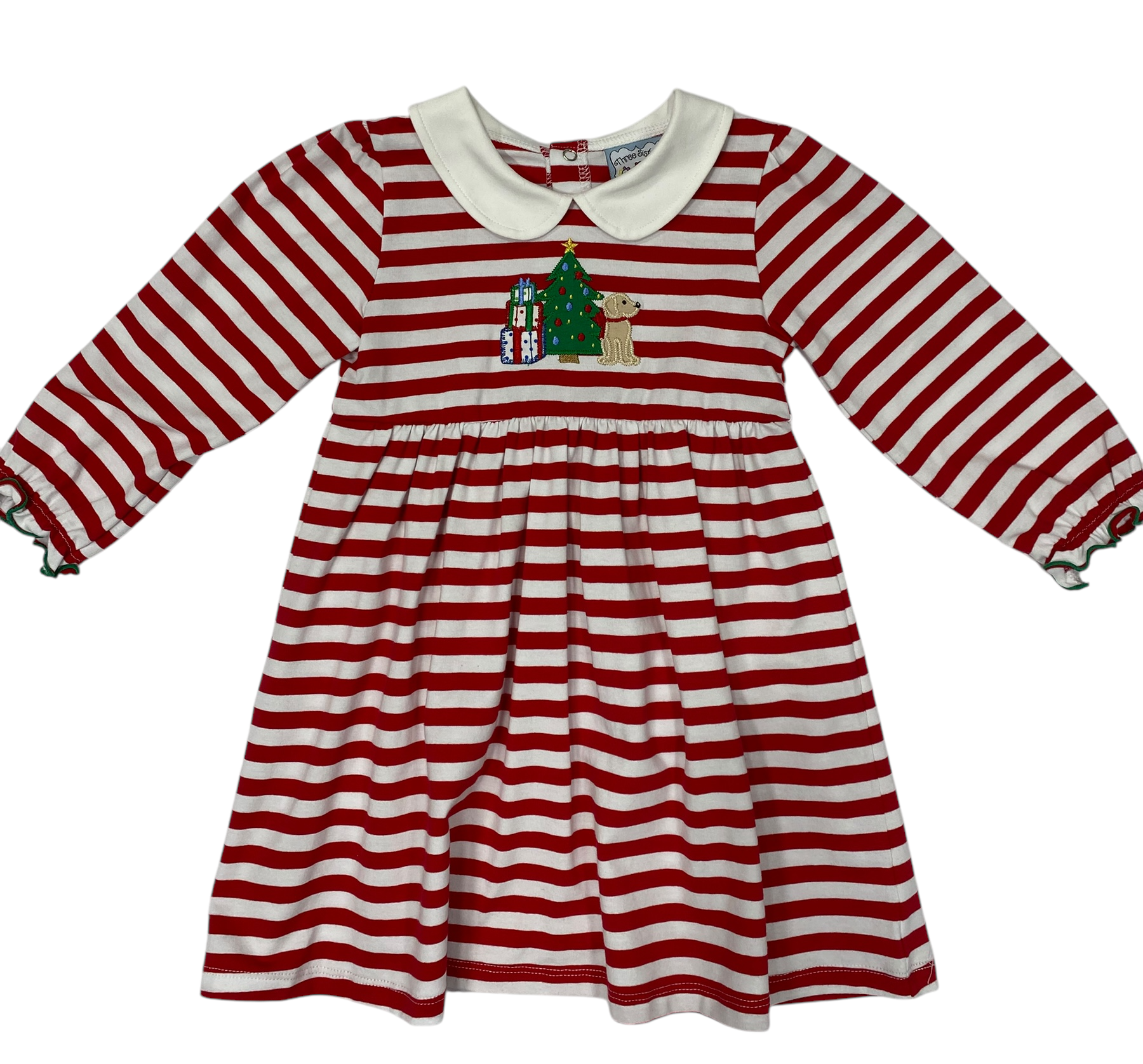 CHRISTMAS MORNING L/S DRESS
