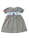 SCHOOL DAYS SMOCKED DRESS