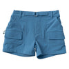 BOYS INSHORE PERFORMANCE SHORT IN MOONLIGHT BLUE