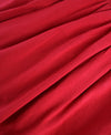 LONG SLEEVE KNIT TWIRL DRESS RED