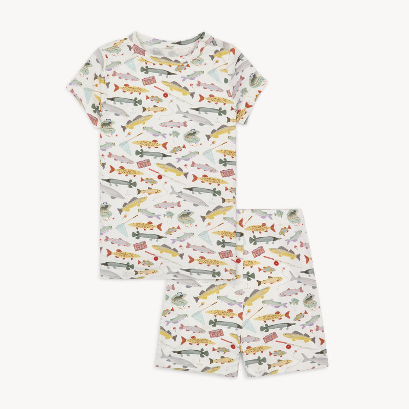 REEL GOOD TIME MODAL SHORT SLEEVE  SHORT PAJAMA