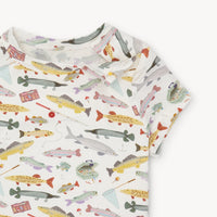REEL GOOD TIME MODAL SHORT SLEEVE  SHORT PAJAMA