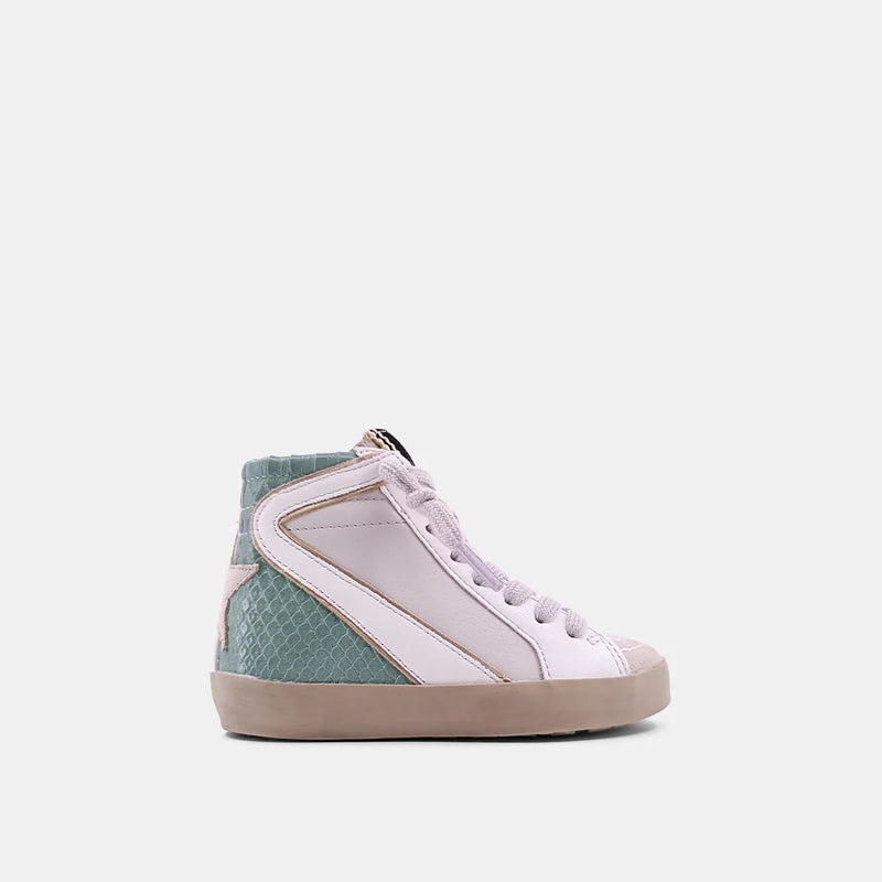 ROONEY TODDLERS SNEAKERS MINT SNAKE