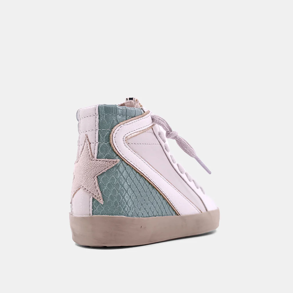 ROONEY TODDLERS SNEAKERS MINT SNAKE