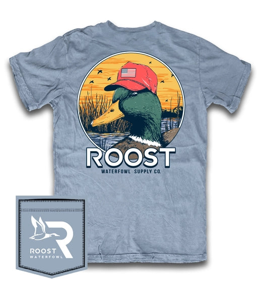 BOYS ROOST DUCK WITH HAT TEE