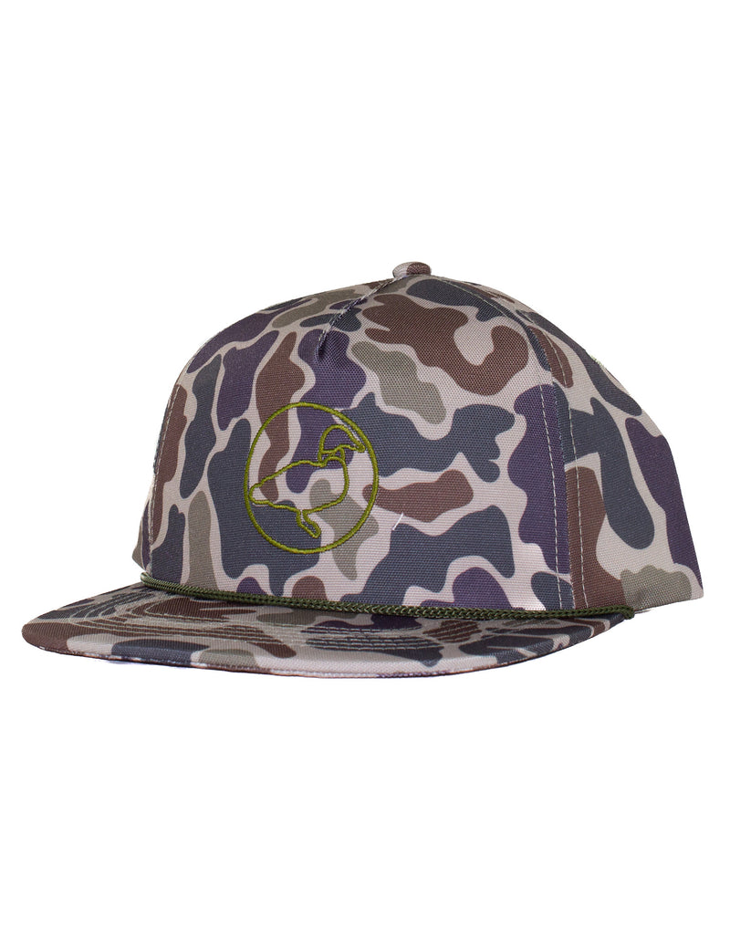 YOUTH ROPE HAT - VINTAGE CAMO