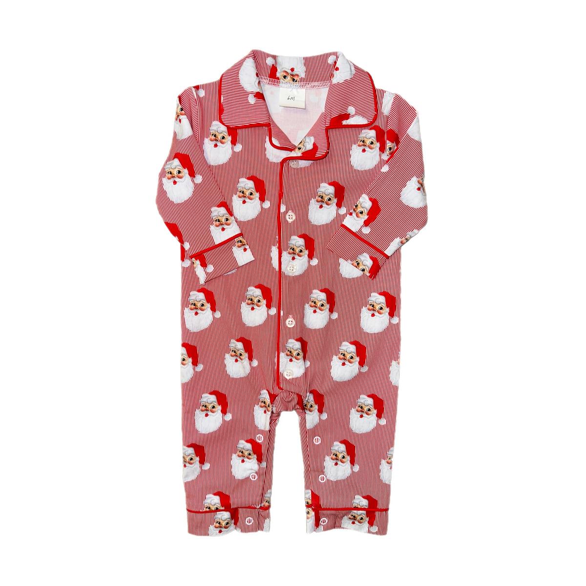 CLASSIC SANTA BABY ROMPER