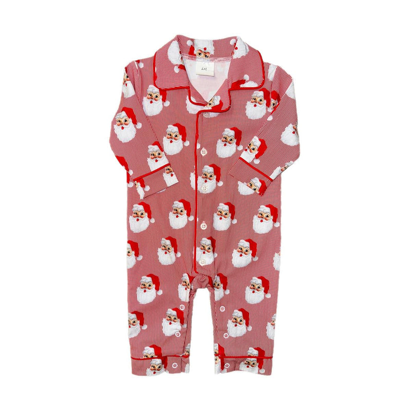 CLASSIC SANTA BABY ROMPER