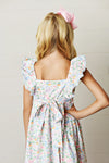 PINAFORE DRESS BUNNY PRINT