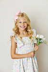 PINAFORE DRESS BUNNY PRINT