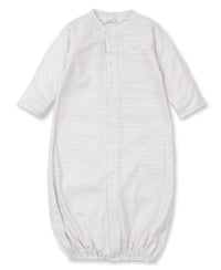 SILVER STRIPES KISSY BASICS CONVERTER GOWN