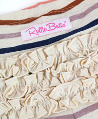 BABY RUCHED LEGGINGS SUNRISE RAINBOW STRIPE