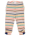 BABY RUCHED LEGGINGS SUNRISE RAINBOW STRIPE