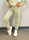 TWEEN COLOR BLOCKED APPLIQUE TAPING ACTIVE PANT