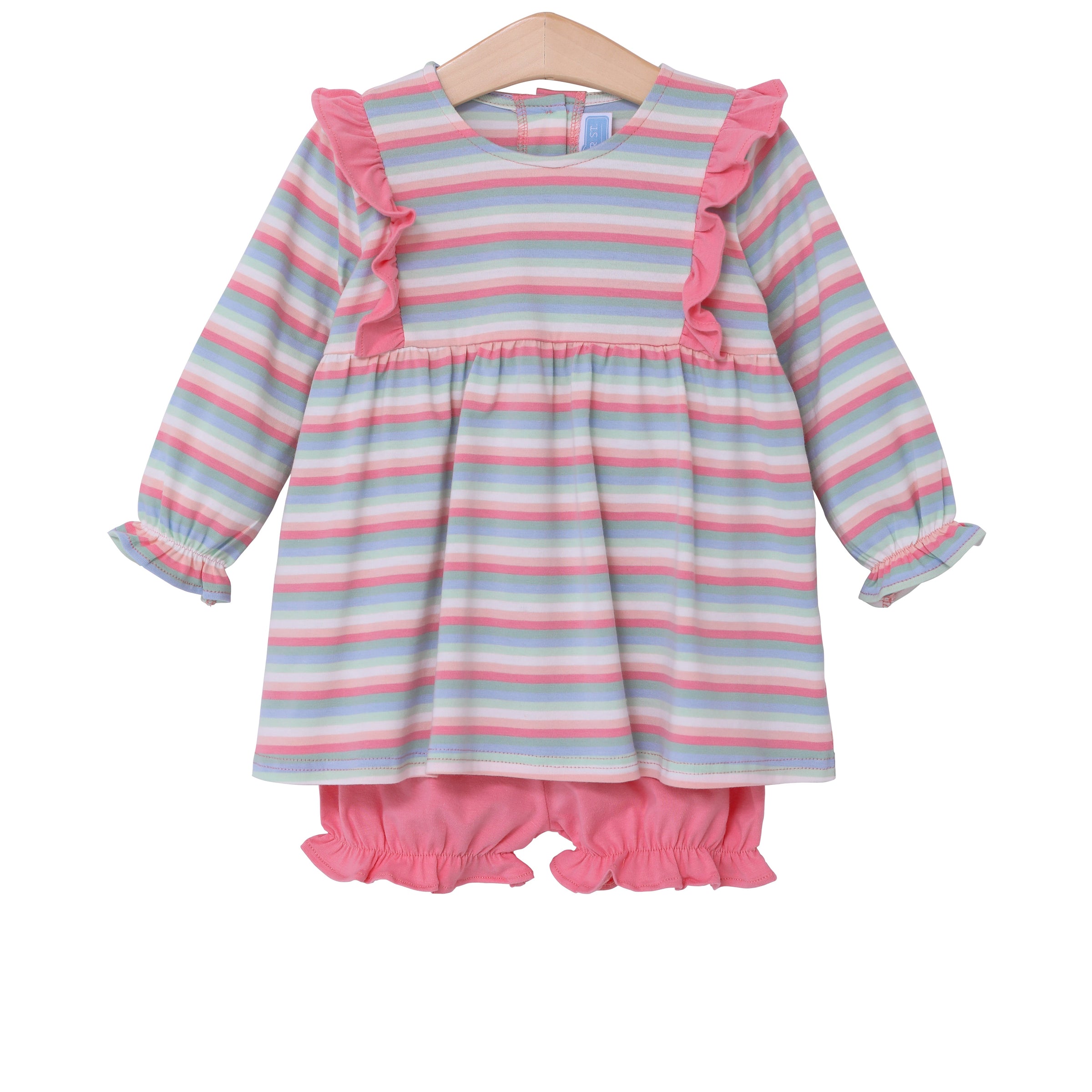STELLA BLOOMER SET MULTI STRIPE