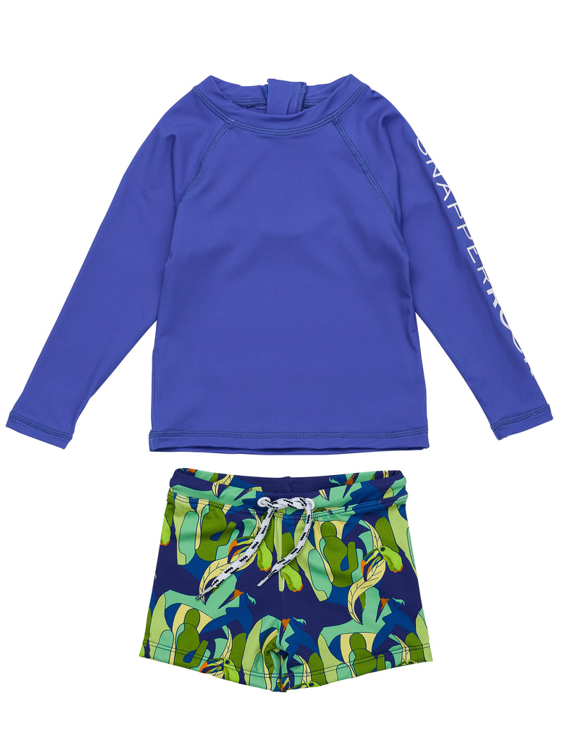 TOUCAN JUNGLE SUSTAINABLE LONG SLEEVE BABY SET
