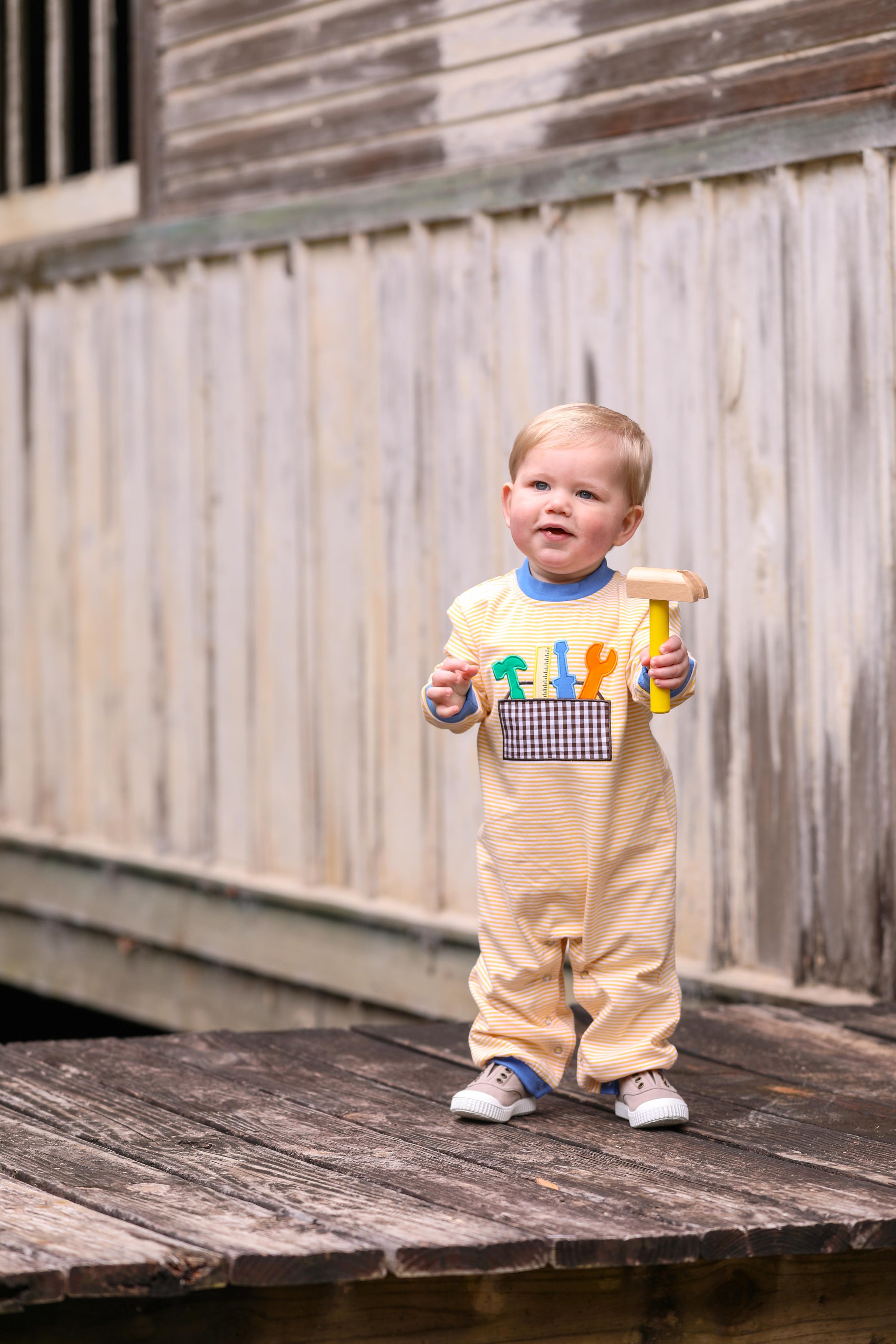 TOOLS APPLIQUE ROMPER