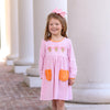 TURKEY TRIO EMBROIDERED DRESS