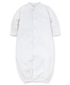 WHITE/LT. BLUE KISSY BASICS CONVERTER GOWN