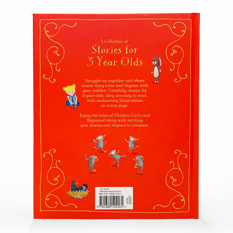 A COLLECTION OF STORIES FOR 3 YEAR OLDS KEEPSAKE BOOK
