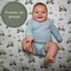 GOLF A ROUND BABY MUSLIN SWADDLE BLANKET