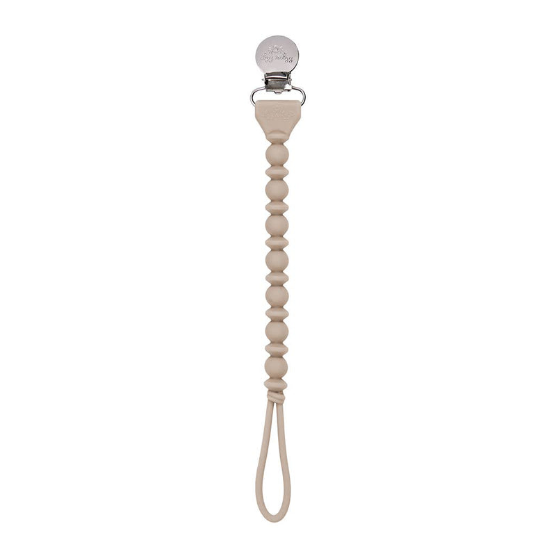 TOAST SWEETIE STRAP SILICONE ONE-PIECE PACIFIER CLIP