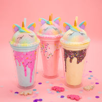 UNICORN SCOOP CONE TUMBLER - PINK