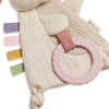 BUNNY BITZY CRINKLE SENSORY TOY WITH TEETHER