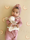 BUNNY BITZY CRINKLE SENSORY TOY WITH TEETHER