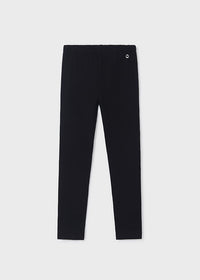 GIRLS BASIC BLACK LEGGINGS
