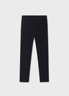 GIRLS BASIC BLACK LEGGINGS
