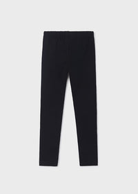 GIRLS BASIC BLACK LEGGINGS