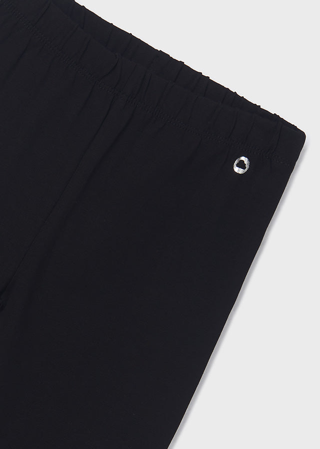 GIRLS BASIC BLACK LEGGINGS