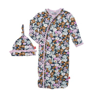 FINCHLEY RUFFLE PLACKET  MAGNETIC GOWN & RUFFLE HAT