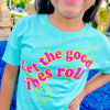 TWEEN LET THE GOOD VIBES ROLL CUFF GRAPHIC TEE
