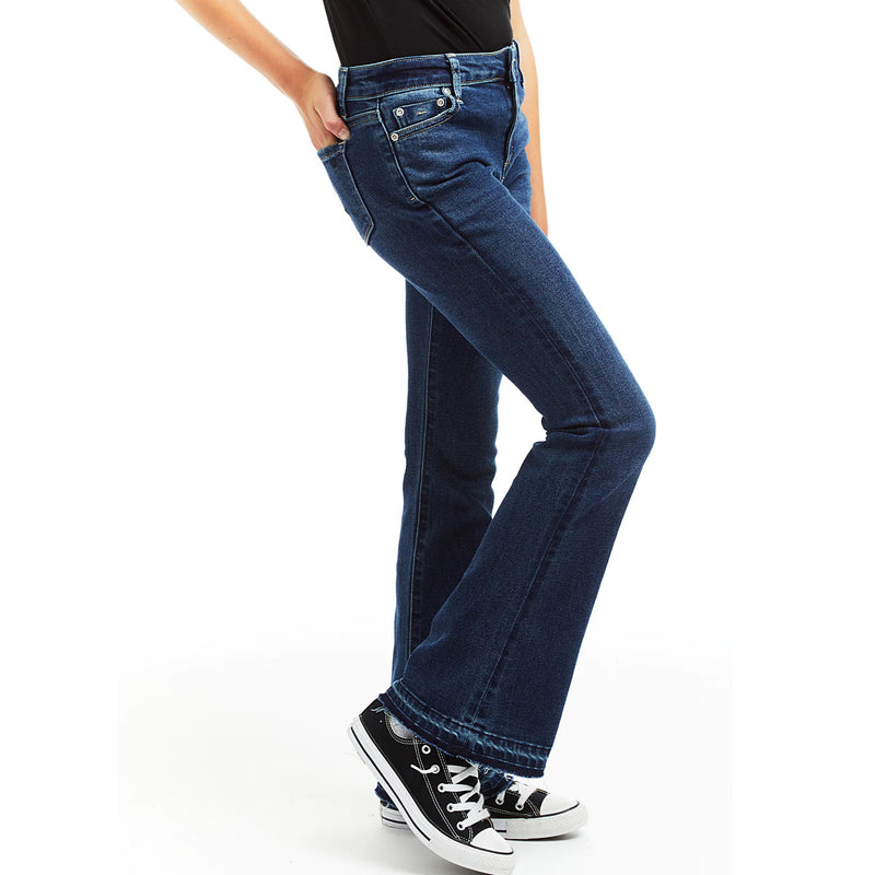 TWEEN HIGH RISE RELEASED HEM FLARE JEANS