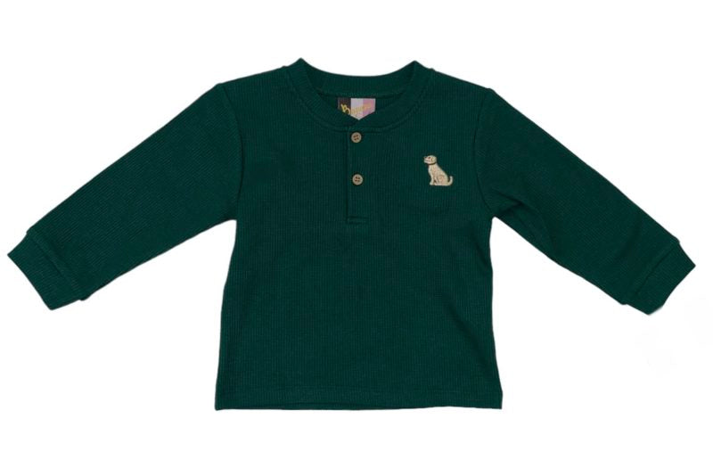 BOYS HENLEY SHIRT - DOG